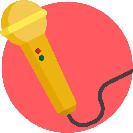 Singing icon