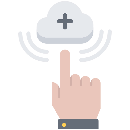 Cloud computing Ikona