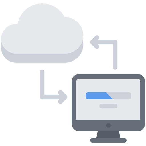 Cloud computing biểu tượng