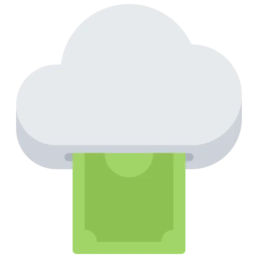Cloud computing Ikona