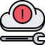 Cloud computing icon 64x64