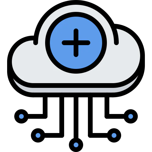 Cloud computing Ikona