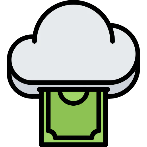 Cloud computing icon