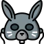 Rabbit mask 상 64x64