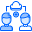Cloud computing іконка 64x64