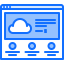 Cloud computing іконка 64x64