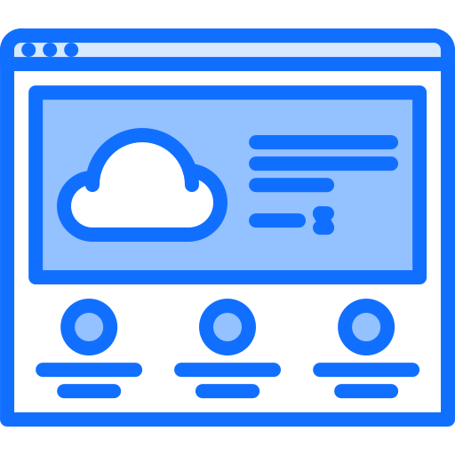 Cloud computing icône