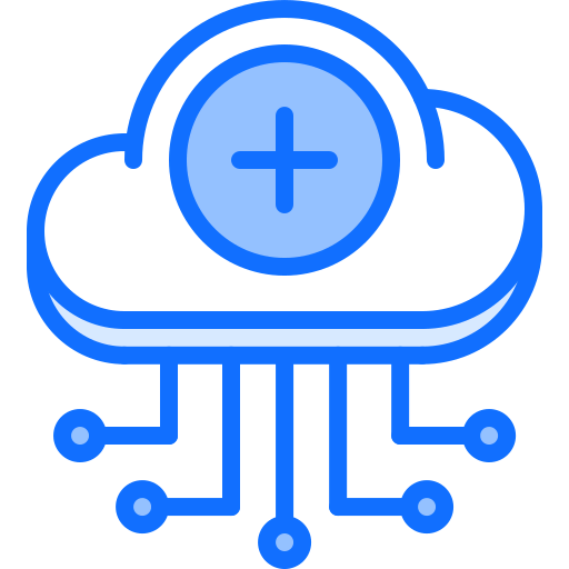 Cloud computing Ikona