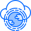 Cloud computing іконка 64x64