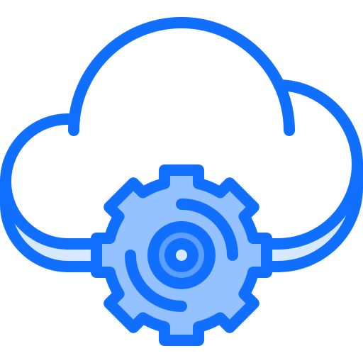 Cloud computing Ikona
