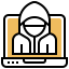 Hacker アイコン 64x64