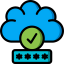Cloud computing biểu tượng 64x64