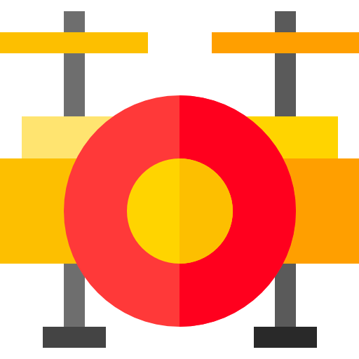 Drum set icon