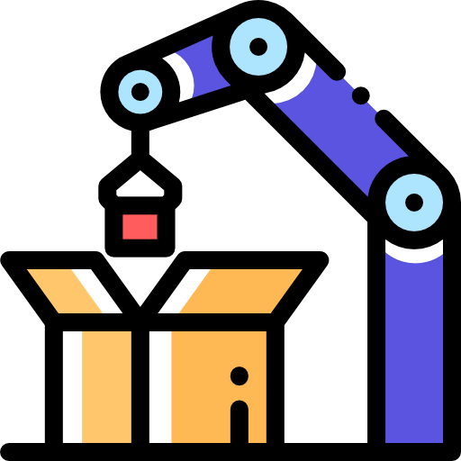 Mechanical arm icon