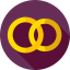 Wedding rings icon 64x64