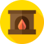 Fireplace icon 64x64