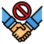Shake hands icon 64x64