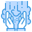 Washing hands icon 64x64