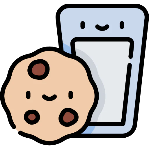 Cookie and milk 图标