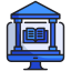 Online library icône 64x64