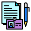 Id card icon 64x64