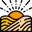 Sun icon 64x64