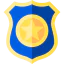 Police badge icon 64x64