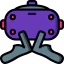 Vr glasses icon 64x64