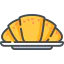 Croissant icon 64x64
