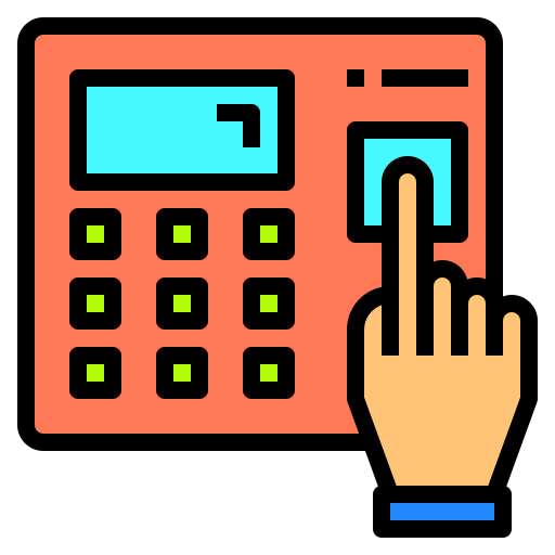 Finger scan icon