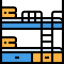 Bunk bed icon 64x64