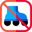 No skating icon 64x64