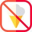 No ice cream icon 64x64