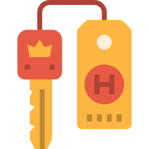 Door key icon