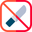 No knife icon 64x64