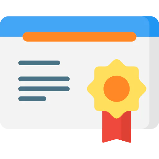 Certificate icon