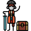 Pirate アイコン 64x64