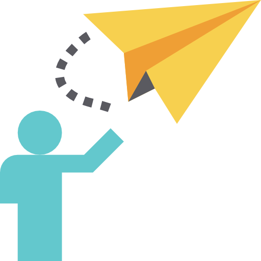 Paper plane biểu tượng