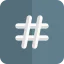 Hashtag 상 64x64