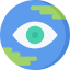 Planet earth ícone 64x64