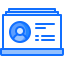Business card icon 64x64