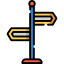 Direction sign icon 64x64