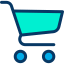 Shopping cart icon 64x64