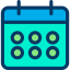 Календарь иконка 64x64