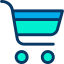 Shopping cart icône 64x64
