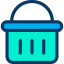 Shopping basket icône 64x64