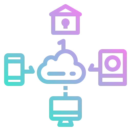 Cloud data icon