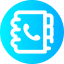 Phone book Symbol 64x64