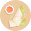 Vegan food icon 64x64