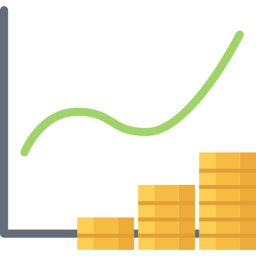 Line chart icon